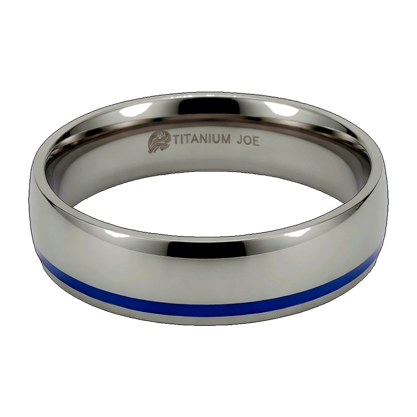 Thin Line Collection titanium rings